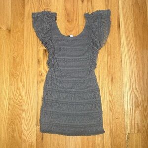 H&M Lace and Ruffle Tunic